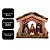 Presépio Resina Premium Manjedoura Madeira 15cm 6 Figuras - Master Christmas - Imagem 6