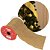 Fita Aramada Decorativa Natal Tecido Premium Brilho Dourado Luxo 10cm x 9 metros Ideal para Laços e Árvores - Imagem 1
