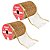 Jogo 2 Fitas Aramada Decorativa Natal Dourada Glitter Luxo Telada 10cm x 9m Ideal para Laços, Árvores e Guirlandas - Imagem 1