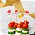 Kit Palitos de Aperitivo Natal Papai Noel e Estrelas 12cm 50 Unidades em Bambu Prime - Imagem 7