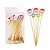 Kit Palitos de Aperitivo Natal Papai Noel e Estrelas 12cm 50 Unidades em Bambu Prime - Imagem 6
