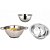 Conjunto Aço Inox 3 Peças Escorredor Arroz, Macarrão E Bowl - Imagem 1