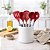 Jogo de Utensílios de Cozinha Silicone Premium Bordô Cabo Inox Elite 5 Peças - Imagem 2
