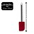 Kit Espátulas e Pincel Silicone Premium Bordô Cabo Inox Elite 3 Peças - Tuut - Imagem 9