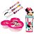 Kit Lancheira Infantil Minnie Disney 5 Peças Pote com Tampa, Copo 3D e Talheres - Imagem 1
