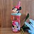 Kit Copo 3D Com Canudo 360ml e Pote Com Tampa Rosto Minnie Mouse Disney - Imagem 6