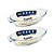 Jogo 2 Travessas Oval em Vidro Borossilicato Premium com Alças 640ml Forno e Micro-ondas - Imagem 1