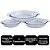 Conjunto 3 Travessas Oval Vidro Borossilicato Prime com Alças 780ml, 640ml e 380ml Forno e Micro-ondas - Imagem 5