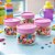 Kit 4 Mini Pote Multiuso Minnie Mouse 160ml Rosa BPA Free Licenciado Disney - Imagem 2