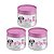 Kit 3 Mini Pote Multiuso Minnie Mouse 160ml Rosa BPA Free Licenciado Disney - Imagem 1