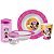 Kit Refeição Infantil Minnie Disney 5 Peças Prato, Tigela, Copo e Potes Multiuso - Imagem 1