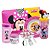 Kit Refeição Infantil Minnie 9 Peças Prato, Tigela, Copo, Jogo Americano, Talheres e Potes - Imagem 1
