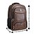 Mochila Executiva Courino Marrom Extra Grande Porta Notebook 7 Compartimentos Luxo Reforçada - Imagem 5