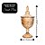 Potiche Vidro Âmbar com Tampa 470ml Bomboniere Decorativa Small Piece 24cm Elegante - Imagem 4