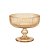 Jogo 4 Taças Sobremesa Vidro Âmbar 320ml Blis Collection Frisado Moderno Elegante - Wellmix - Imagem 8