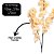 Flor de Pêssego Creme Artificial Arranjo Premium 45cm Decoração - Imagem 3