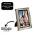 Porta Retrato 10x15 Moldura Madeira Premium Champanhe Com Vidro Vertical e Horizontal - Imagem 4