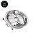 Kit Cozinha Escorredor de Arroz e Macarrão Inox Premium 2 Peças - Quality House - Imagem 4