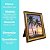 Porta Retrato 15x21 Moldura Madeira Premium Ouro Velho Com Vidro Vertical e Horizontal - Imagem 6
