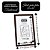 Porta Diploma A4 20x30 Madeira Marrom Fosco Com Acetato Parede ou Mesa Vertical Horizontal - Mundial Casa - Imagem 5