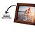 Porta Retrato 10x15 Moldura Madeira Premium Com Vidro Vertical ou Horizontal - Imagem 4