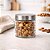 Kit 2 Potes de Vidro 800ml e 1200ml Tampa Inox Porta Mantimento Point Decor - Imagem 3