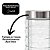 Pote de Vidro 1600ml com Tampa Rosca em Aço Inox Porta Mantimento Design Decor Point - Imagem 5