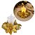 Porta Velas Castiçal Natalino Bico de Papagaio Dourado Decorado 10cm com Vela LED - Magizi - Imagem 1