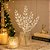 Jogo 3 Galhos Pick Natal Multi Folhas Champanhe Fosco 28cm - Magizi - Imagem 2