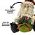 Jogo Papai Noel e Boneco de Neve Sentado Scoth Saco de Presentes Decorado 20cm - Magizi - Imagem 4