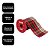 Kit 2 Fitas Aramadas Decorativa Natalina Xadrez Premium Tecido 10cm x 9 metros para Laços Árvores e Guirlandas - Imagem 5