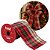 Kit 2 Fitas Aramadas Decorativa Natalina Xadrez Premium Tecido 10cm x 9 metros para Laços Árvores e Guirlandas - Imagem 7