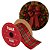 Fita Aramada Decorativa Natalina Xadrez Tecido 6cm x 9,14m para Laços Árvores de Natal - Imagem 1