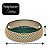 Vaso Baixo Cachepot Redondo Rústico Design Palhinha Treliça Rattan Sintético Prime 23cm - Mundial Casa - Imagem 7