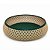 Bandeja Decorativa Multiuso para Banheiro Redonda Design Palhinha Treliça Prime 23cm - Mundial Casa - Imagem 9