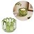 Porta Velas Decorativo em Vidro Verde Translúcido Design Gomado 8,5cm - Tuut - Imagem 1
