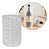 Colmeia Almofada De Ar Cheio Ecommerce Plástico Bolha 10x32 Branco - Imagem 2