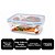 Pote Hermético de Vidro Borossilicato Retangular 1520ml com 4 Travas - Quality House - Imagem 7