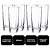 Jogo 6 Copos de Vidro Miami 320ml Long Drink Transparente - Quality Glass - Imagem 4