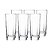 Jogo 6 Copos de Vidro Miami 320ml Long Drink Transparente - Quality Glass - Imagem 1