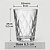 Conjunto 6 Copos Diamond Vidro Premium 400ml - Quality Glass - Imagem 5