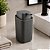 Conjunto para Lavabo Pia Banheiro Cinza Canelado Premium Porta Sabonete, Porta Escovas e Porta Algodão - Imagem 8