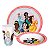 Kit Refeição Infantil Princesas Disney 3 Peças Prato, Tigela e Copo Melamina - Tuut - Imagem 5