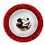 Kit Refeição Infantil Mickey Mouse Disney 3 Peças Prato, Tigela e Copo Melamina - Tuut - Imagem 9