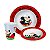 Kit Refeição Infantil Mickey Mouse Disney 3 Peças Prato, Tigela e Copo Melamina - Tuut - Imagem 5