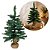 Pinheiro de Natal 60cm Luxo Verde com Base Rústica em Saco de Juta 60 Galhos - Mundial Casa - Imagem 3