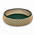 Bandeja Porta Objetos Multiuso Redondo Porta Treco Rústico Design Palhinha Treliça Rattan Sintético Prime 23cm - Mundial - Imagem 8