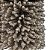 Árvore Decorativa Pinheiro Natal Champanhe Luxo Glitter e Lantejoulas 60cm - Mundial Casa - Imagem 8