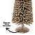 Árvore Decorativa Pinheiro Natal Champanhe Luxo Glitter e Lantejoulas 60cm - Mundial Casa - Imagem 7