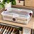 Caixa Organizadora Plástico Prime Transparente com Tampa e Travas 10 Litros - Usual - Imagem 2
